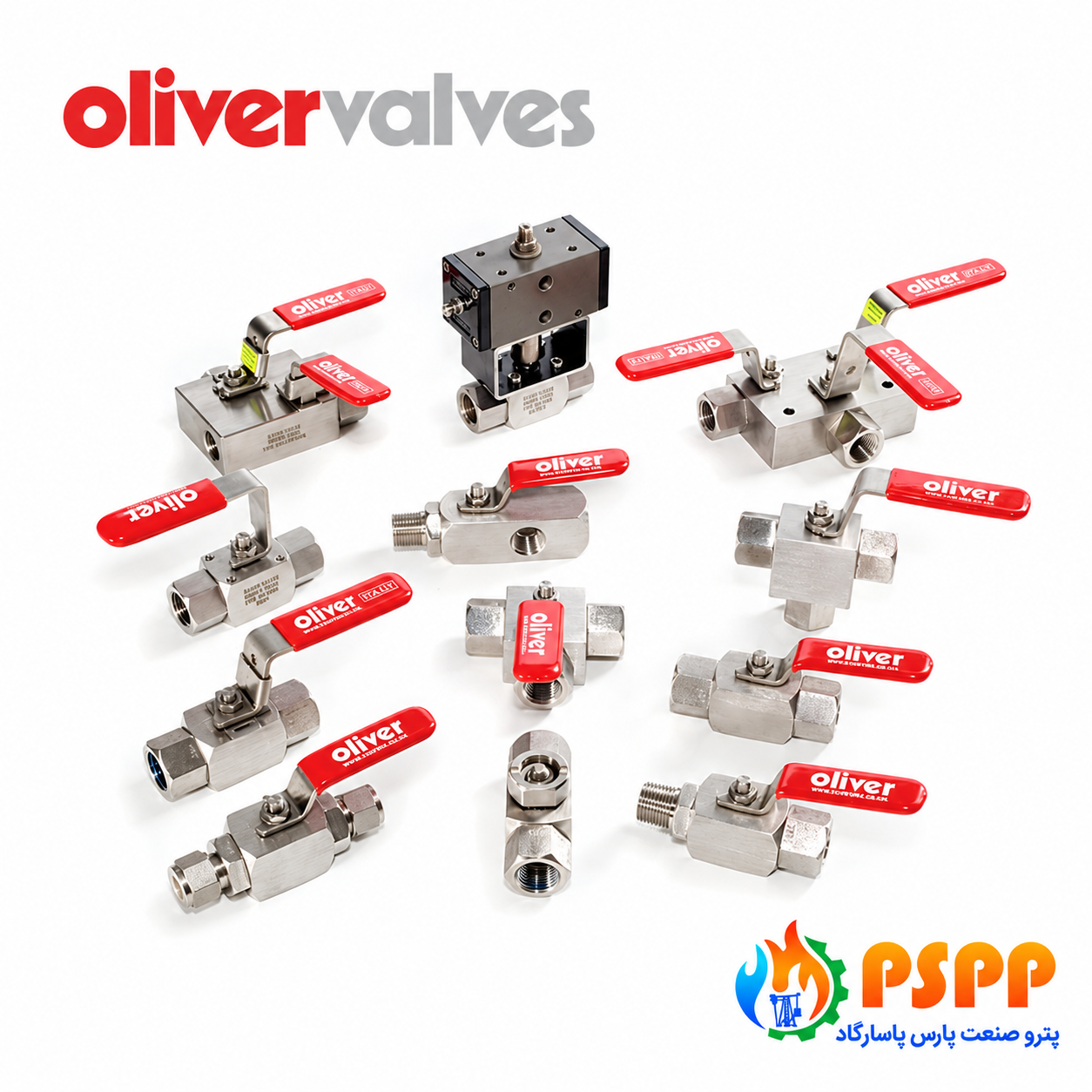 اتصالات و شیرآلات ابزار دقیق اولیور (Oliver)