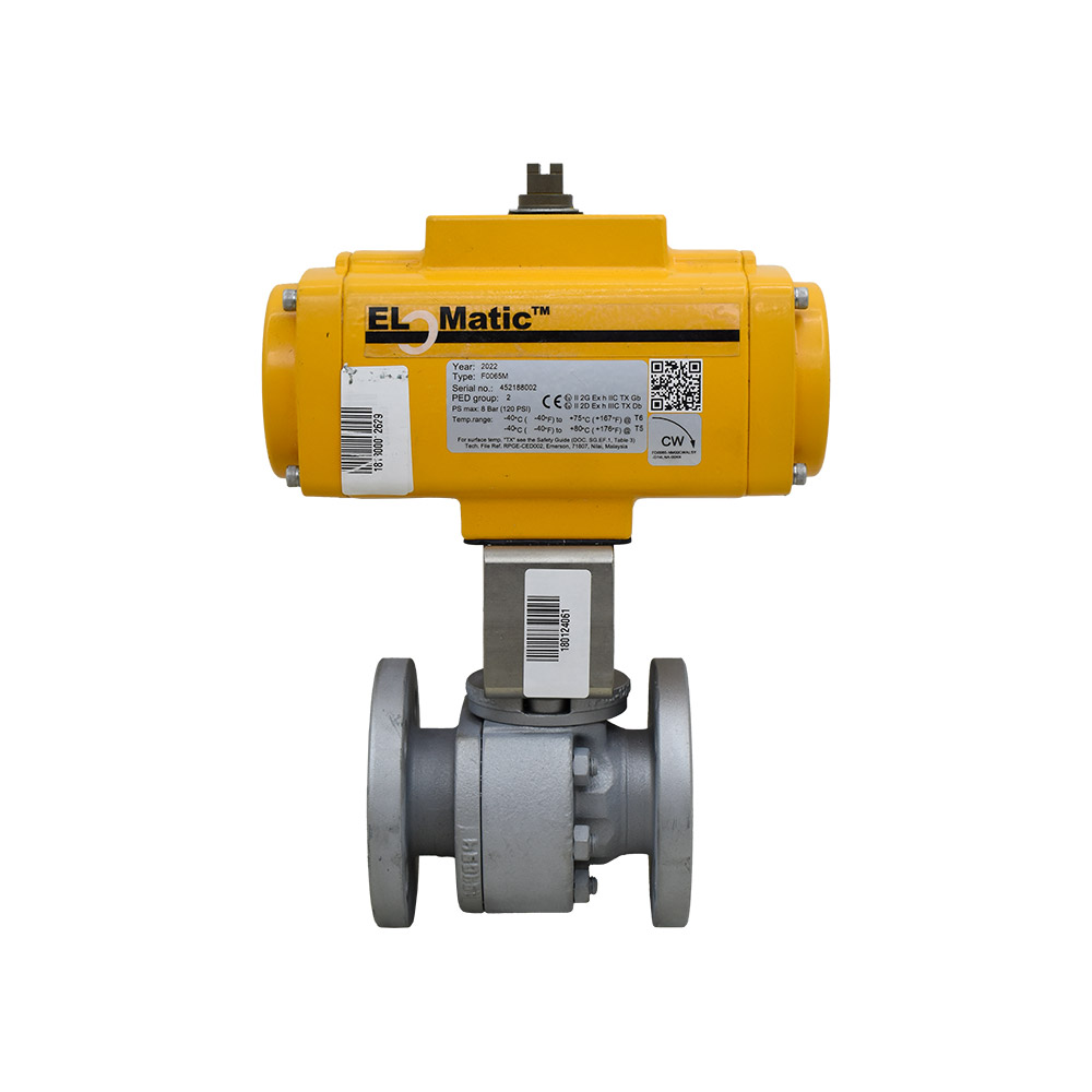 ARGUS FK79؛ بال ولو فلنجی ۱ اینچ با عملگر EL-O-Matic