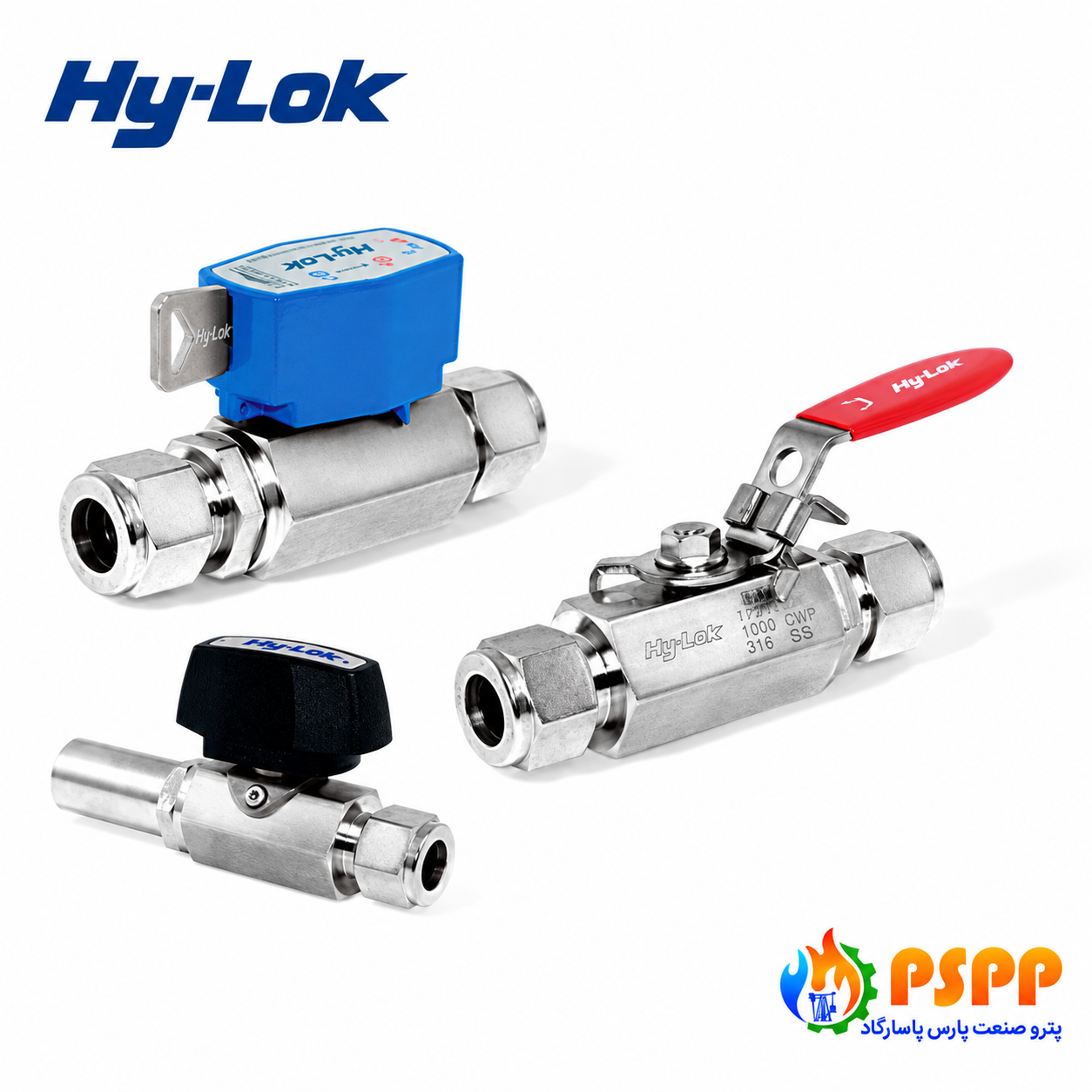 شیر توپی ابزار دقیق های‌لوک (Hy-Lok) | فروش بال ولو