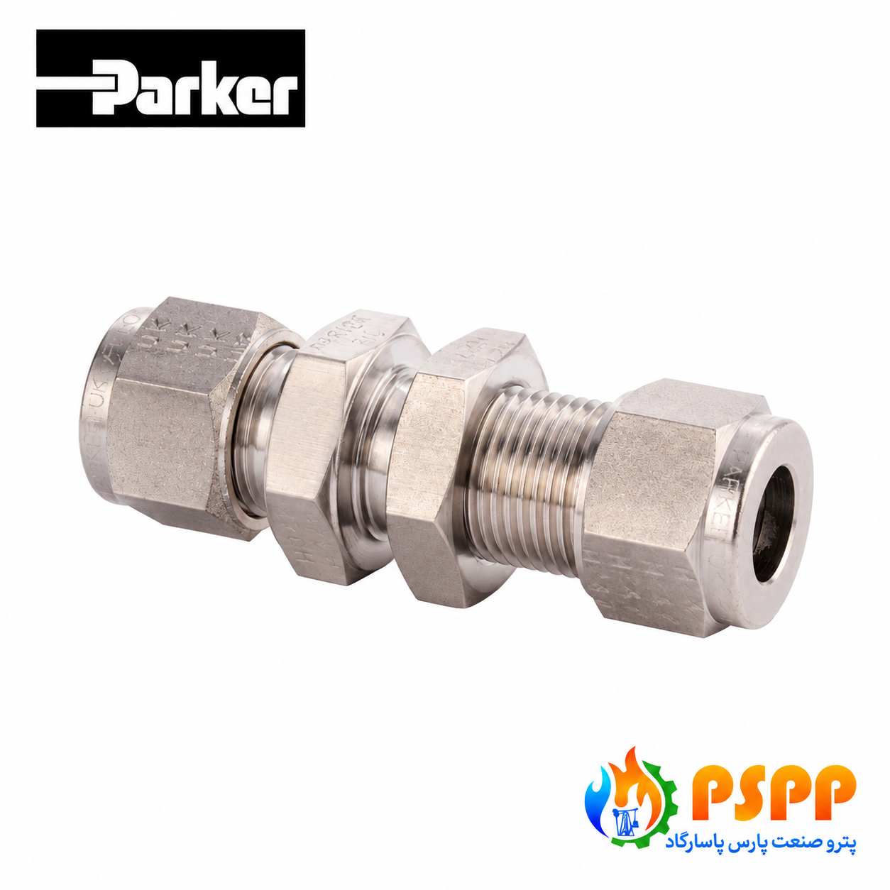 اتصال پنلی تیوب استنلس استیل پارکر (Parker) | تأمین رابط پنلی پارکر