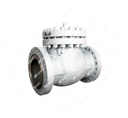 شیر یکطرفه لولایی فولادی نیووی کلاس 600 | NEWAY Cast Steel Swing Check Valve