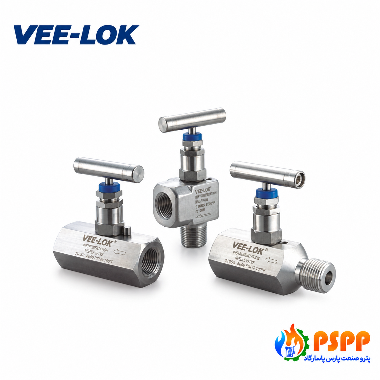 شیر سوزنی ابزار دقیق ویلوک (VEE-LOK) | قیمت و تأمین نیدل ولو