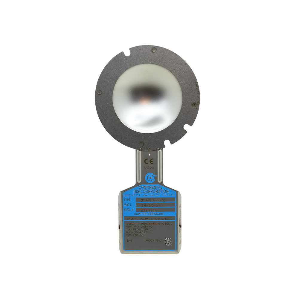 دیسک انفجاری Continental MINTRX FS دو اینچ، استیل 316