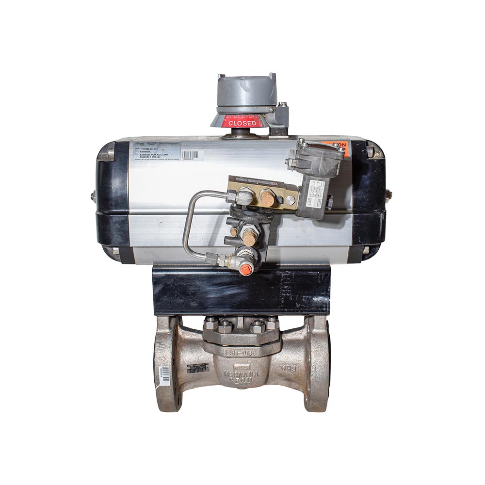McCANNA S601؛ شیر توپی فلنجی ۳ اینچ، کلاس ۶۰۰