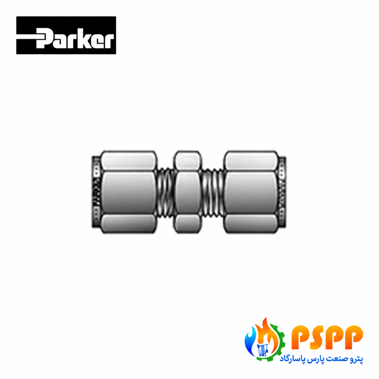 درپوش تیوب استنلس استیل پارکر (Parker) | فروش درپوش ابزار دقیق