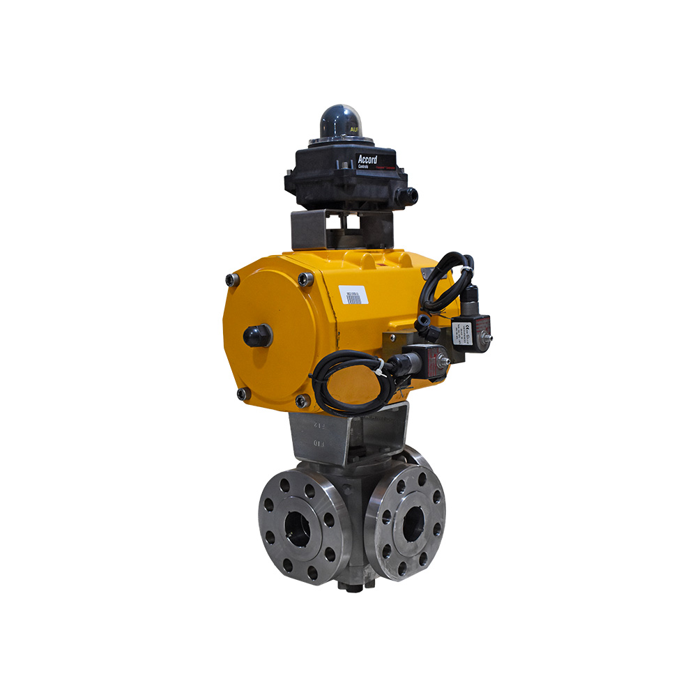 شیر توپی (بال ولو) سهراهه فلنجدار KLINGER INTEC K411 دو اینچ کلاس ۳۰۰
