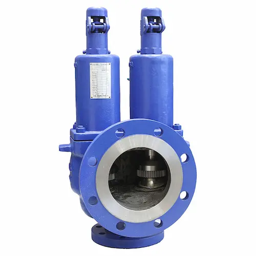 قیمت شیر اطمینان دوقلو LESER | سیستم دوگانه سیفتی ولو Change-Over Valve 