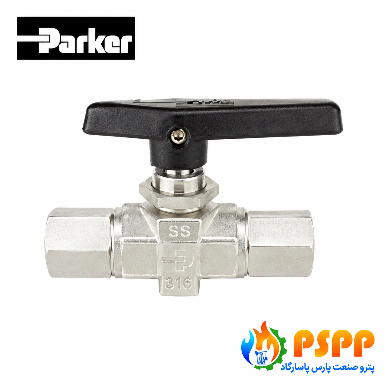 شیر توپی ابزار دقیق استنلس استیل پارکر (Parker) | لیست قیمت شیر توپی پارکر