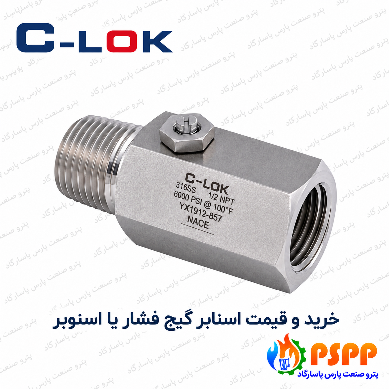 اسنابر گیج فشار یا اسنوبر سیلوک (C-LOK) | خرید و استعلام قیمت