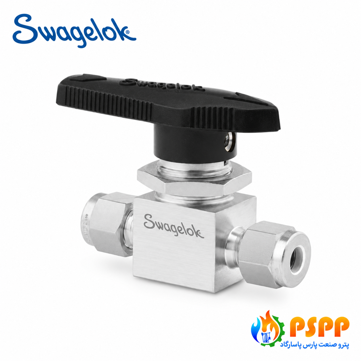 شیر توپی ابزار دقیق استنلس استیل سوئیچ لاک (Swagelok) | لیست قیمت شیر توپی سوئیچ لاک