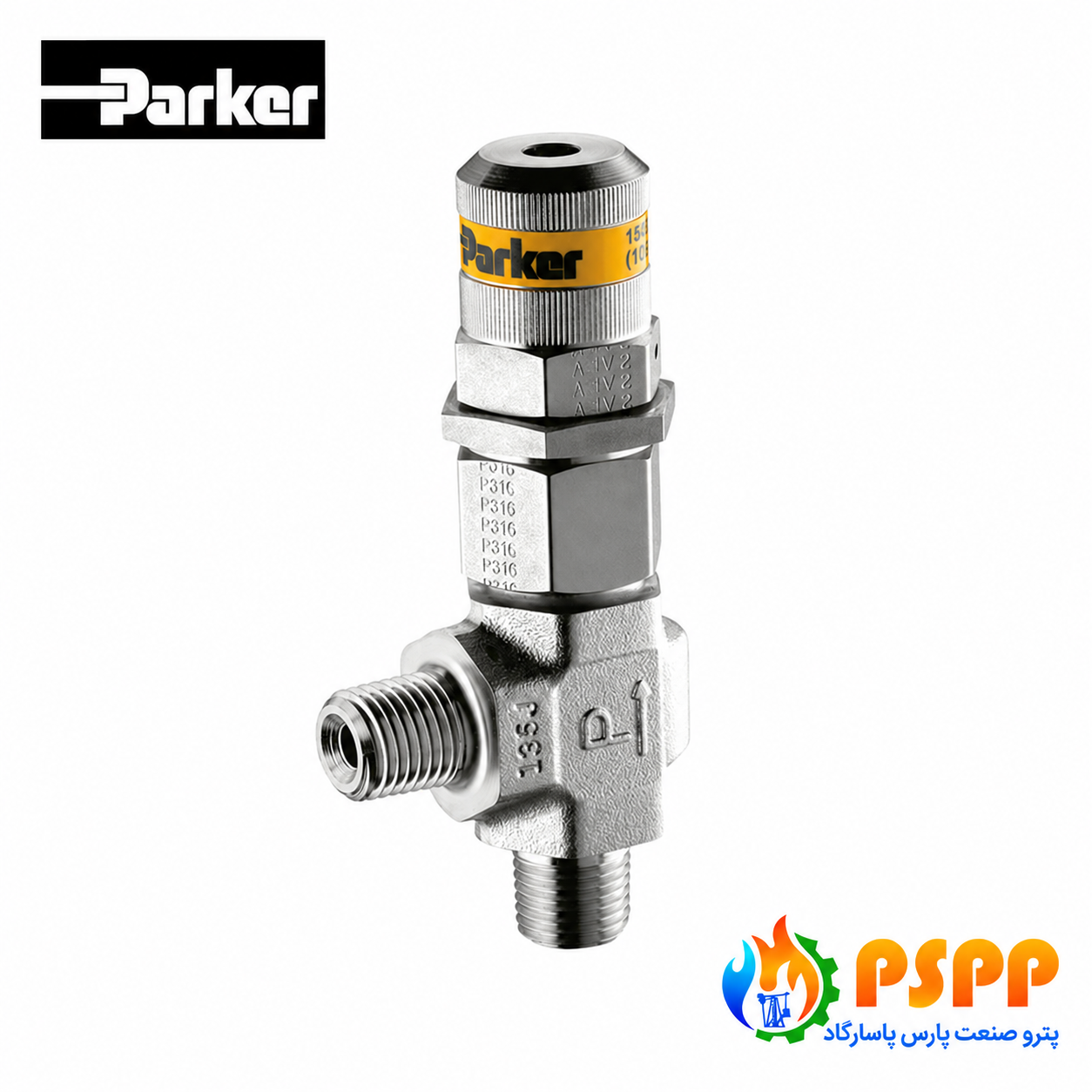 شیر ریلیف ابزار دقیق استنلس استیل پارکر (Parker) | تأمین شیر ریلیف پارکر
