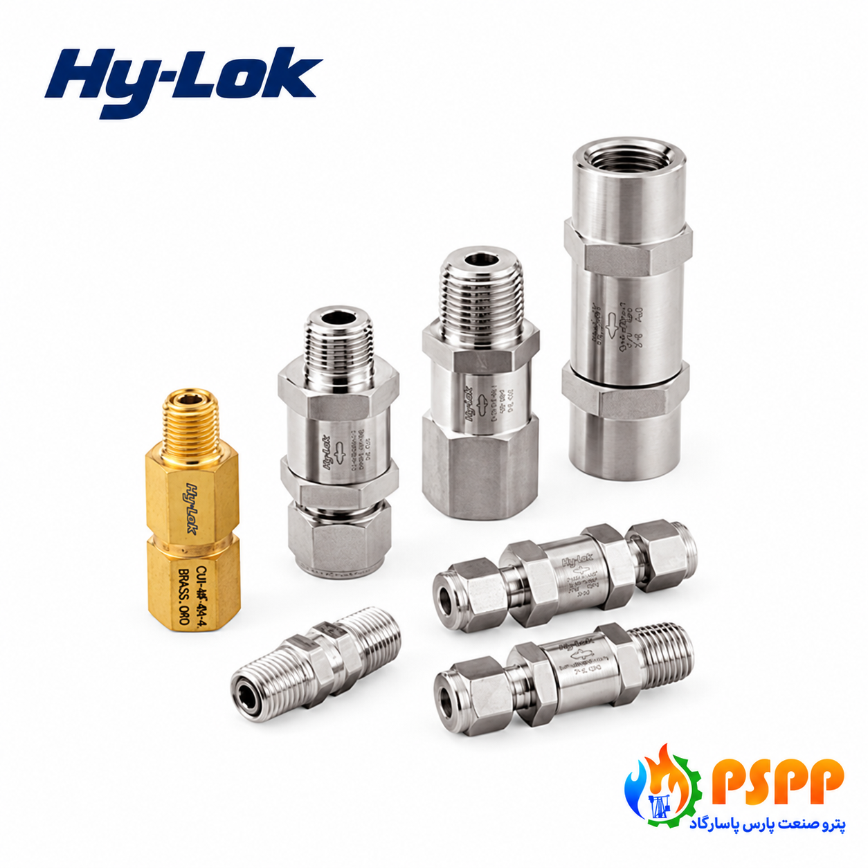 شیر یک‌طرفه ابزار دقیق های‌لوک (Hy-Lok) | خرید چک ولو
