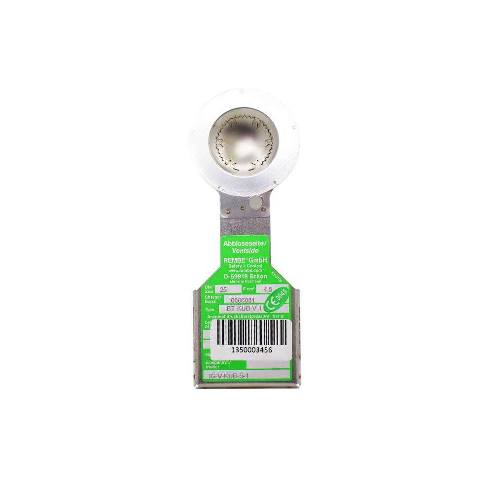 دیسک انفجاری REMBE مدل BT-KUB-V1، قطر نامی DN25