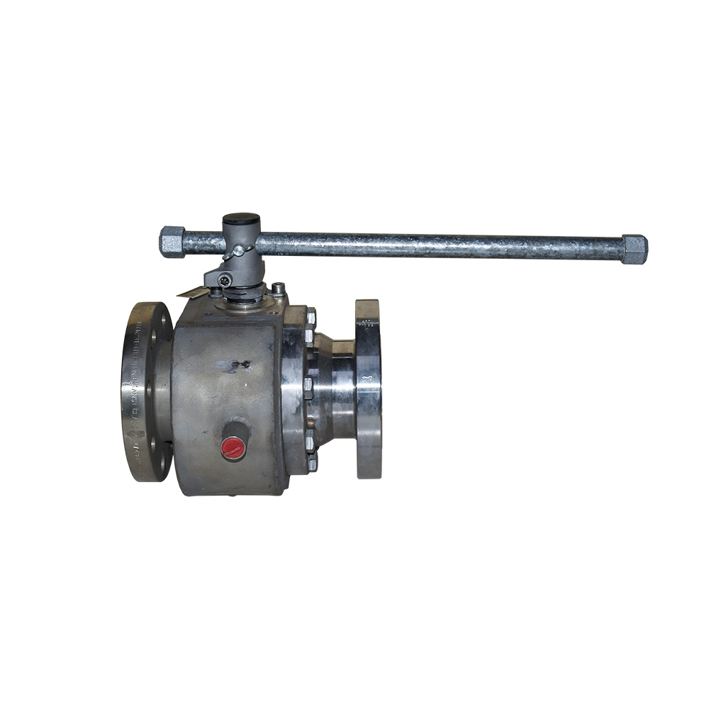 شیر توپی (بال ولو) فلنجدار KLINGER INTEC K231 سه اینچ کلاس ۳۰۰ جکتدار با دسته عرضی
