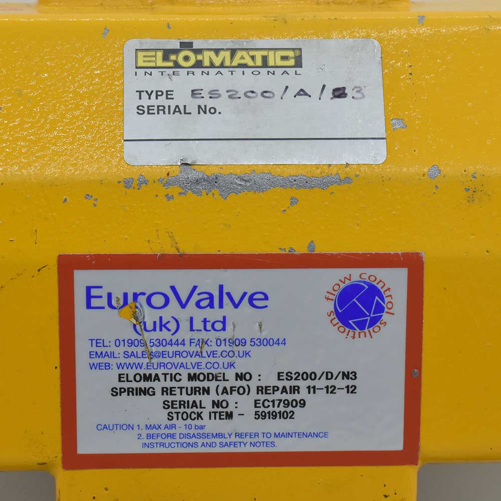 شیر توپی ۲″ ‎PN64‏ با عملگر ‎EL-O-Matic‏ | قیمت شیر — تصویر 3