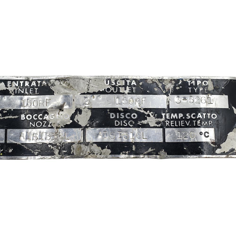شیر اطمینان فلنج‌دار استیل PARCOL سایز ۱×۲ اینچ کلاس 150 | پارکول — تصویر 2