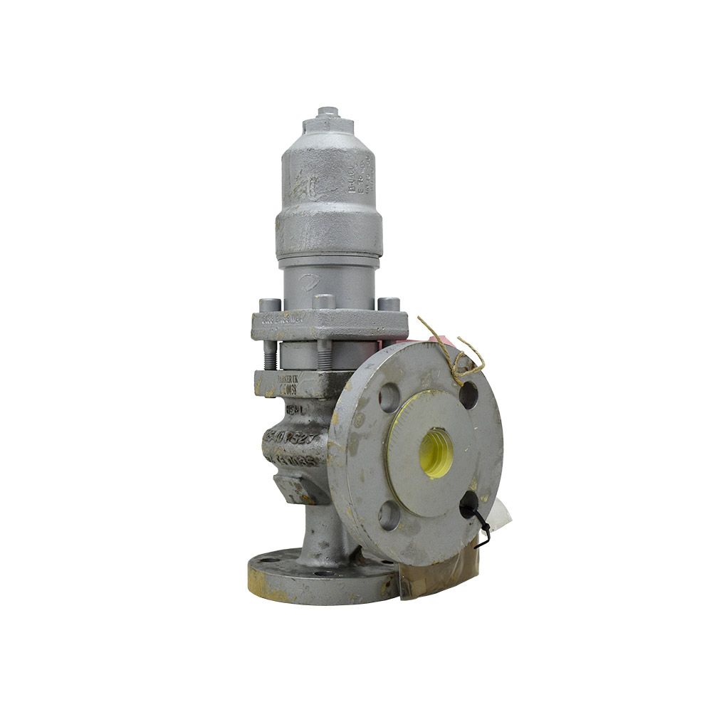 شیر اطمینان فلنج‌دار بیلوزدار فولادی HERL مدل T23.1V.FA سایز DN25×DN32 — تصویر 2
