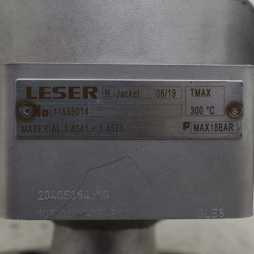 شیر اطمینان فلنج‌دار ژاکت‌دار LESER مدل 4334.4274 سایز ¾ اینچ — تصویر 4