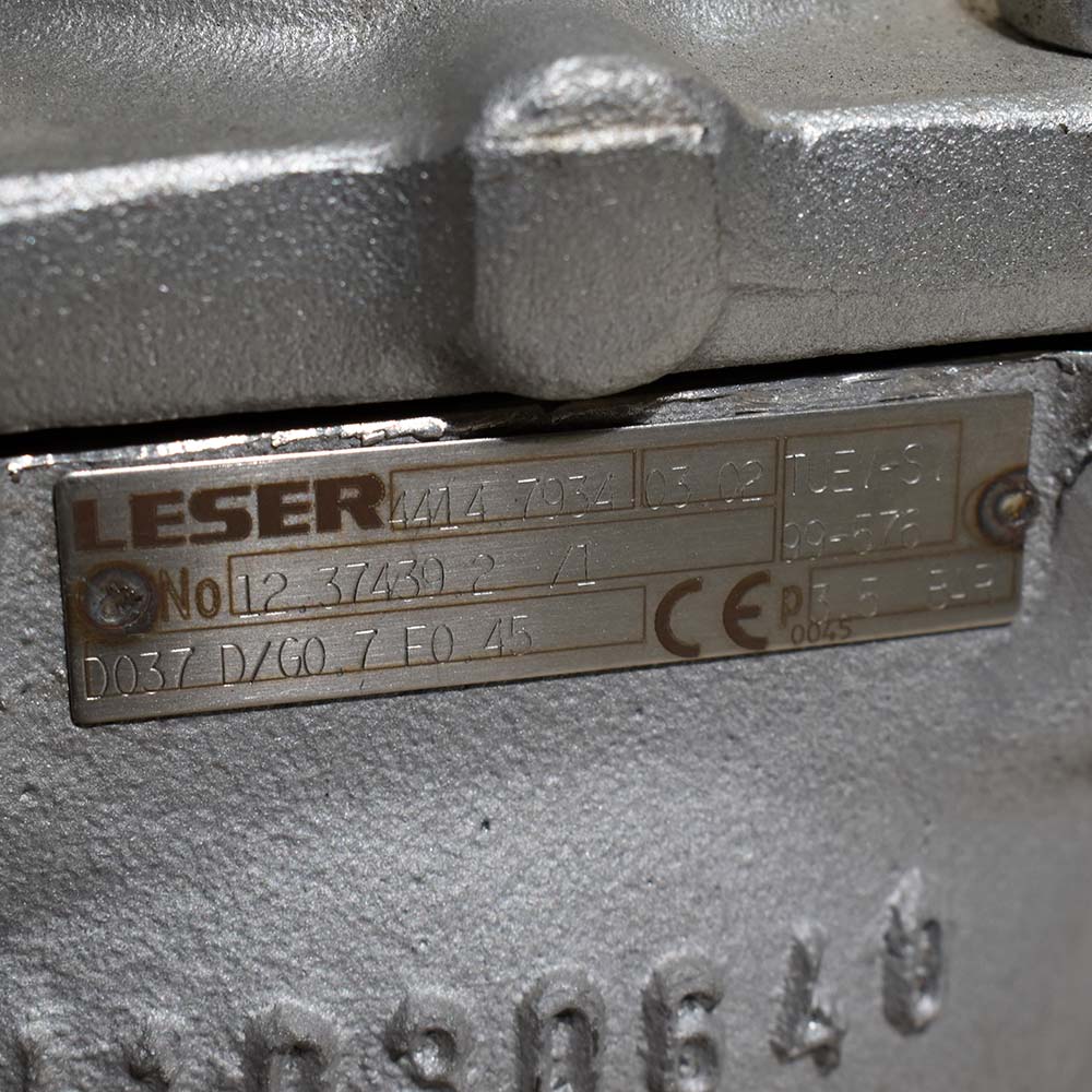 شیر اطمینان فلنج‌دار استیل اهرم‌دار LESER مدل 4414.7934 سایز ۱½×۲½ اینچ — تصویر 2