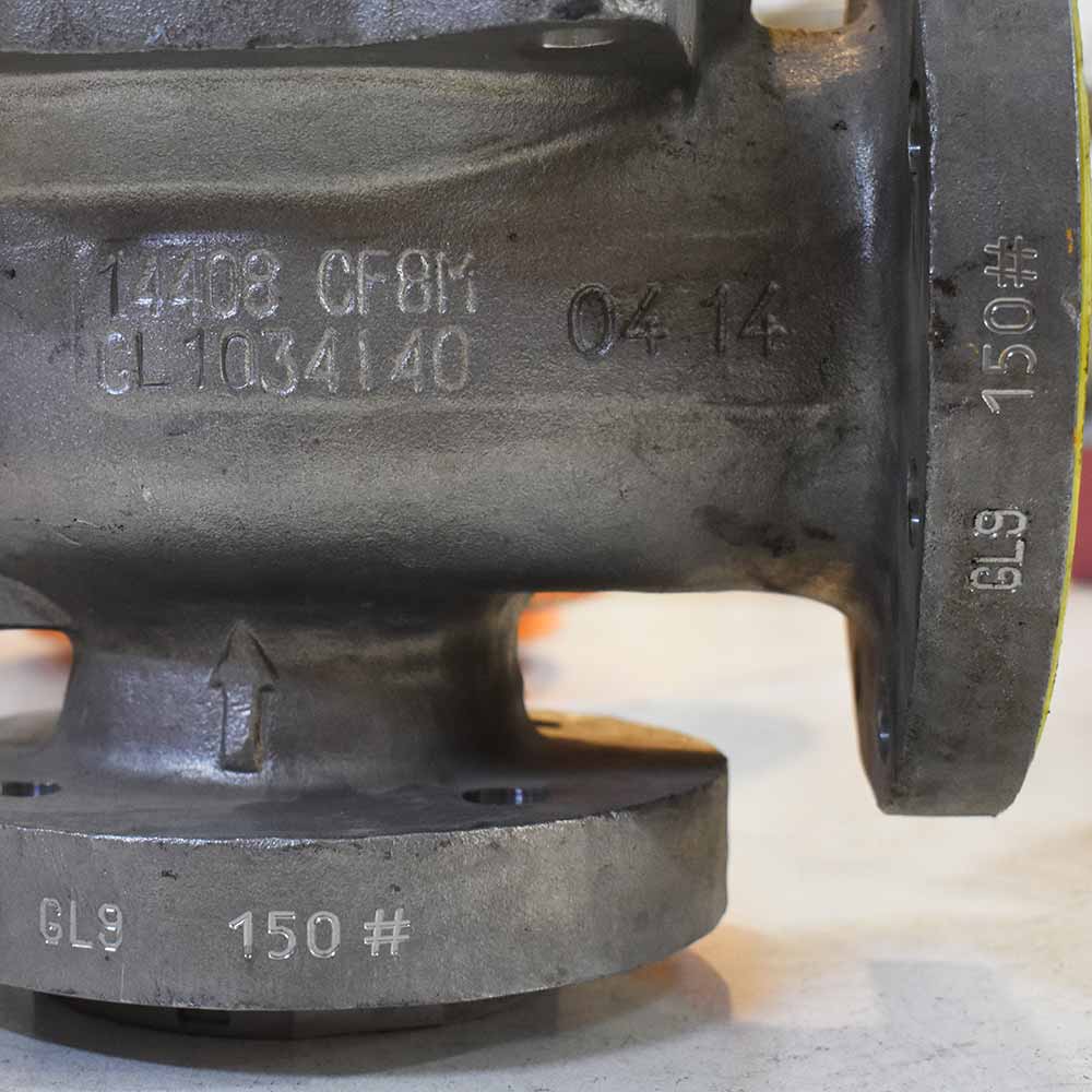 شیر اطمینان فلنج‌دار استیل LESER مدل 5264.2422 سایز ۳×۴ اینچ کلاس 150 — تصویر 2
