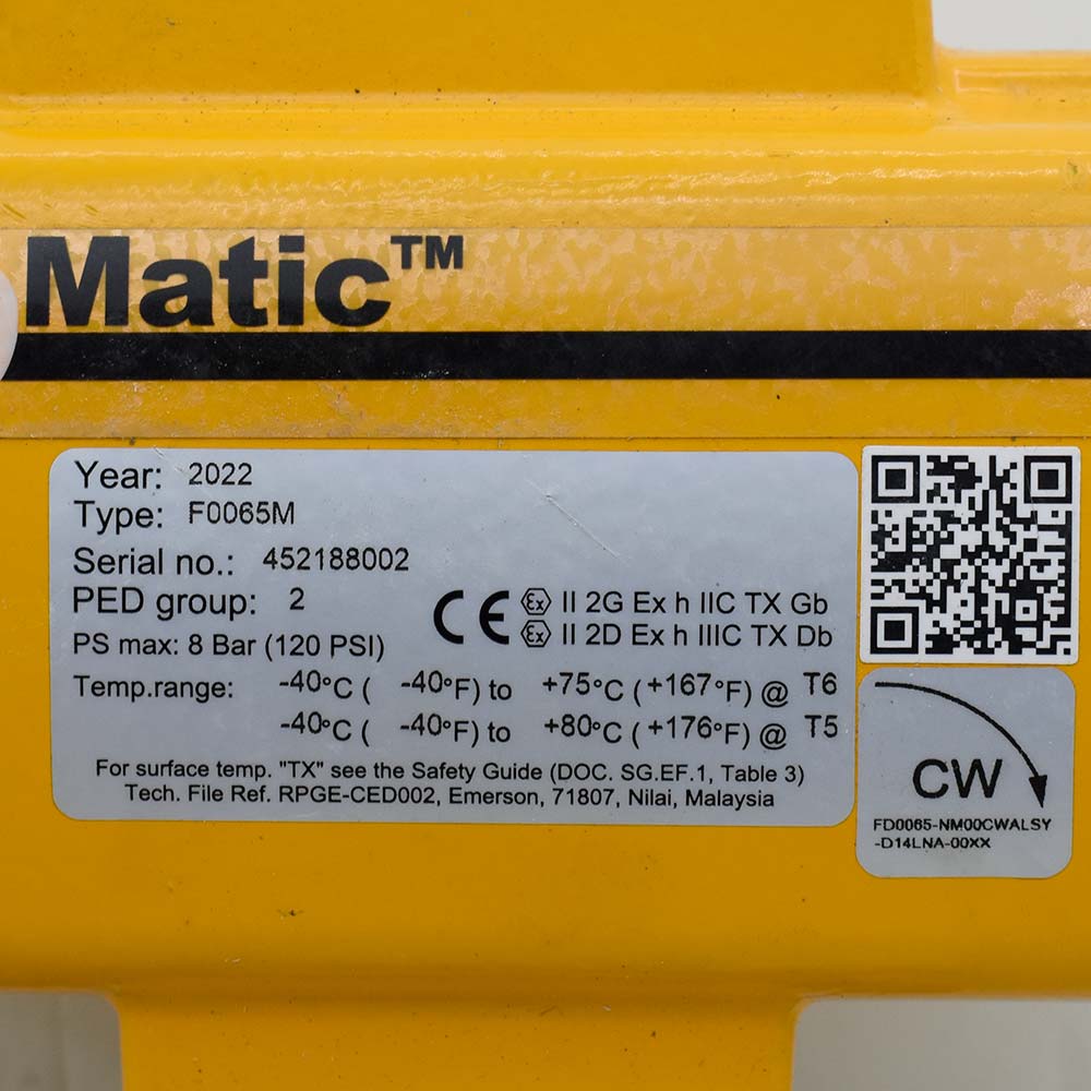 ARGUS FK79؛ بال ولو فلنجی ۱ اینچ با عملگر EL-O-Matic — تصویر 2