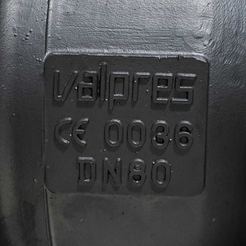 شیر توپی (بال ولو) فلنج‌دار VALPRES DN80 بدنه CF8M با عملگر EL-O-Matic — تصویر 2