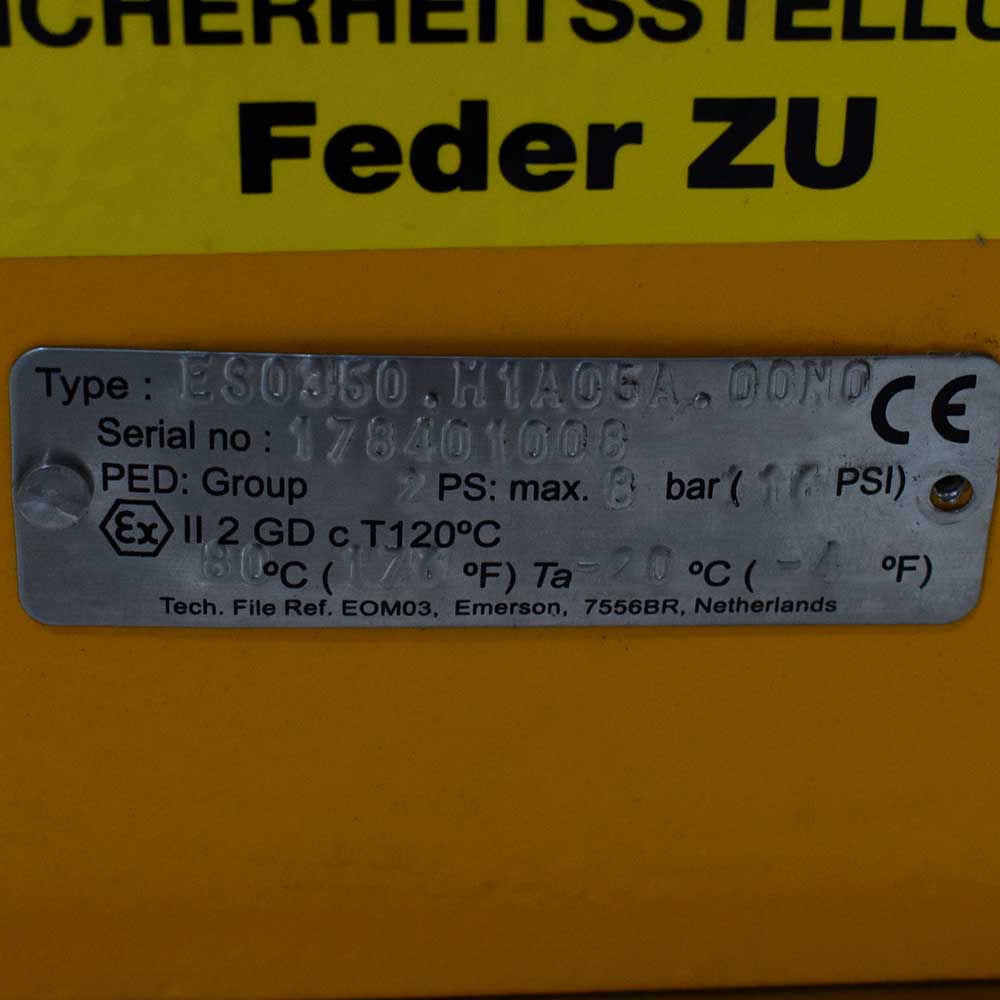 شیر توپی (بال ولو) فلنج‌دار VALPRES DN80 بدنه CF8M با عملگر EL-O-Matic — تصویر 4
