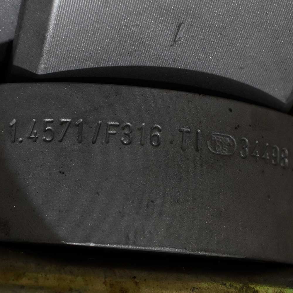 شیر توپی (بال ولو) فلنج‌دار PERRIN سه اینچ کلاس ۱۵۰ استیل F316Ti پنوماتیکی — تصویر 4
