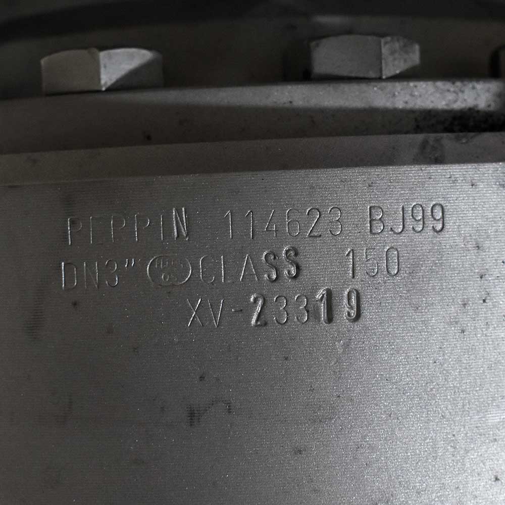 PERRIN 1.4571؛ بال ولو DN80 فلنجی بدون عملگر — تصویر 5