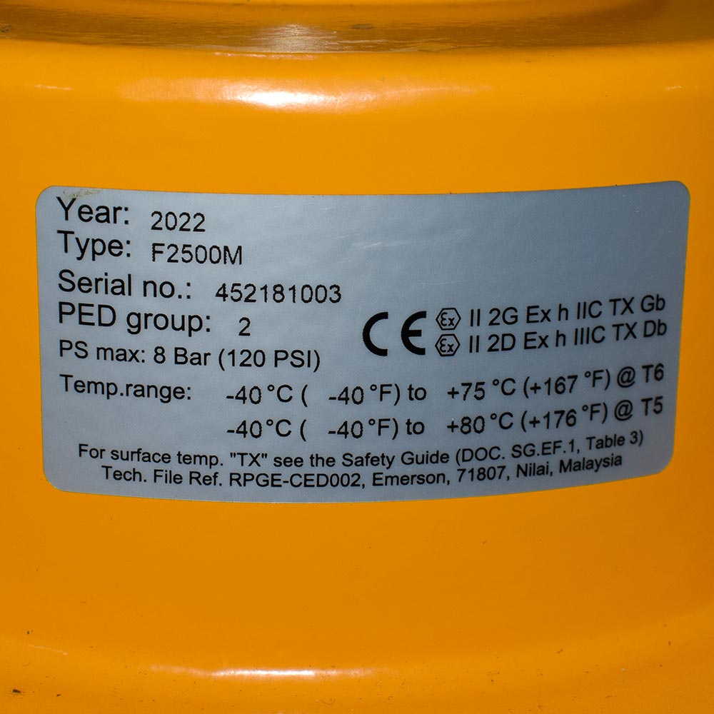 شیر توپی (بال ولو) فلنج‌دار ARGUS FK76M هشت اینچ PN16 با عملگر F2500M — تصویر 2