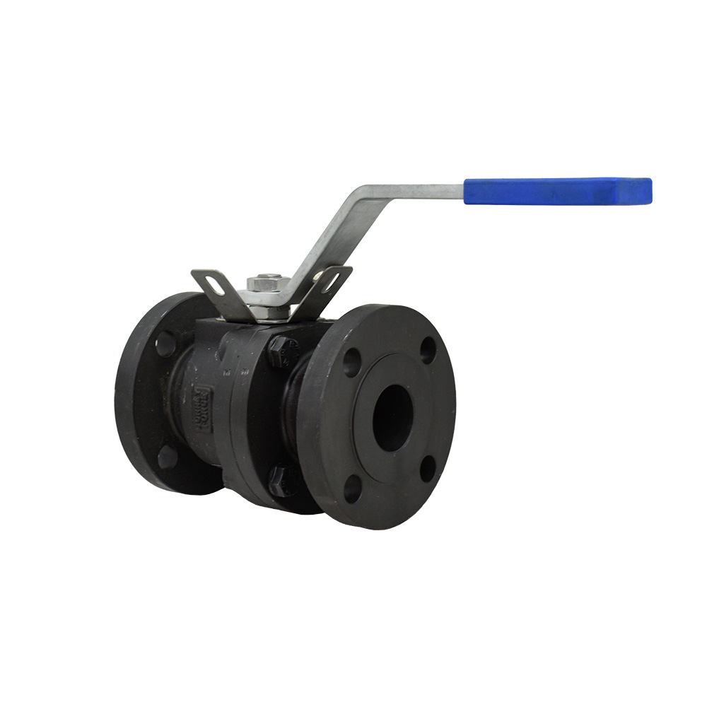 شیر توپی (بال ولو) فلنج‌دار BONNEY FORGE یک‌ونیم اینچ کلاس ۱۵۰ بدنه A105N اهرمی — تصویر 3
