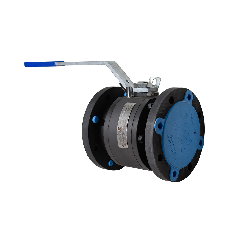 شیر توپی (بال ولو) فلنج‌دار BONNEY FORGE چهار اینچ کلاس ۱۵۰ بدنه A105N اهرمی — تصویر 5