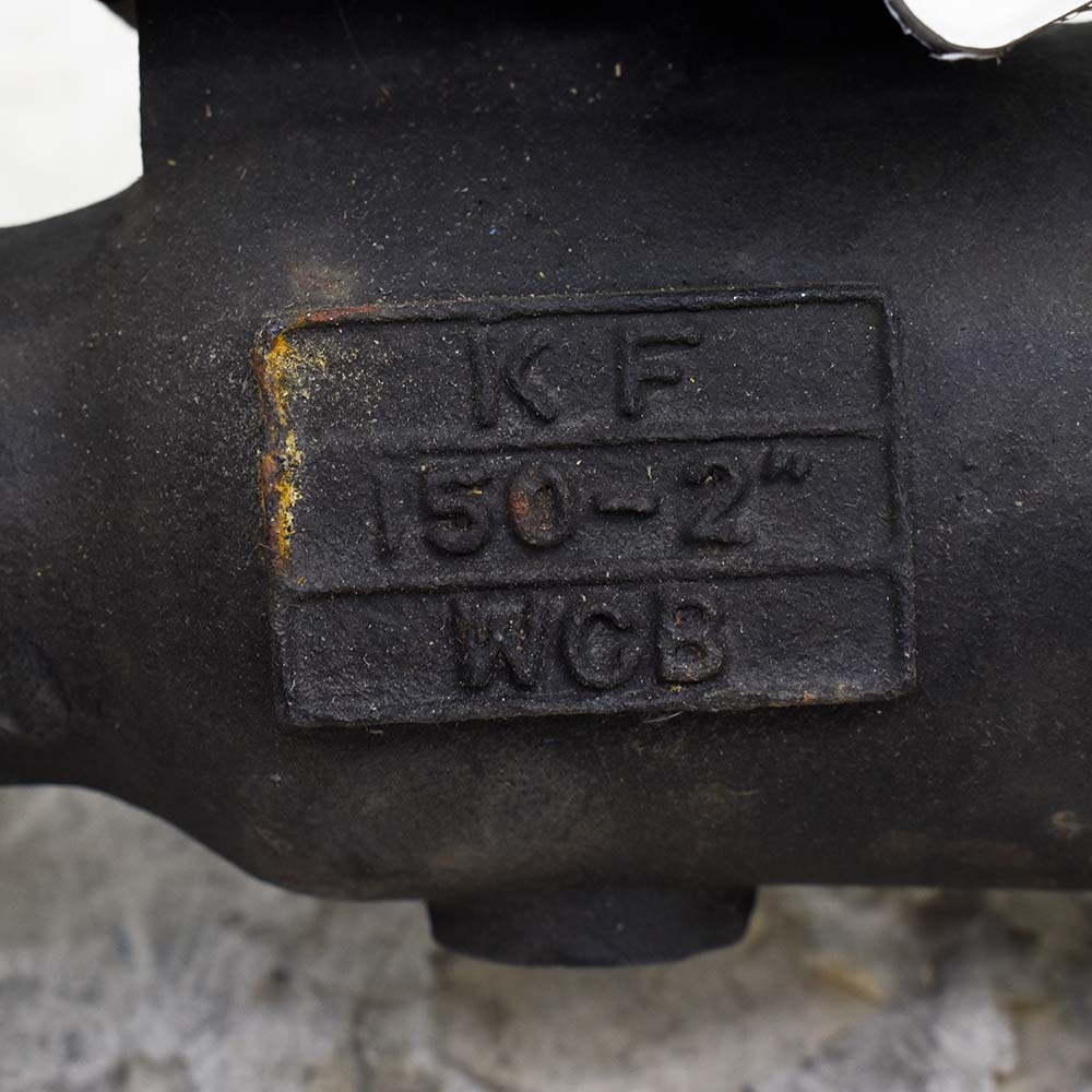 شیر توپی (بال ولو) فلنج‌دار KF Contromatics دو اینچ کلاس ۱۵۰ بدنه WCB اهرمی — تصویر 4