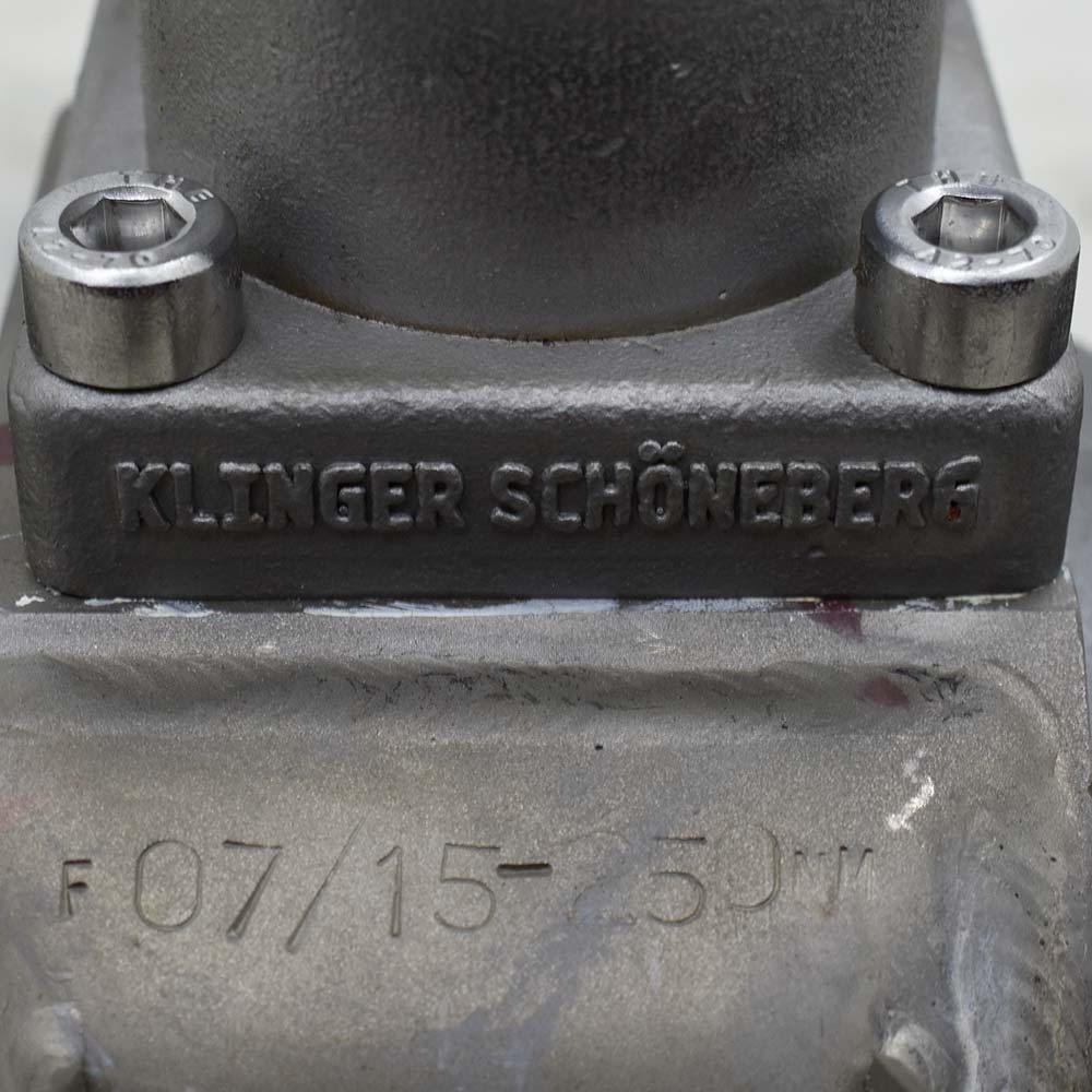 شیر توپی (بال ولو) فلنج‌دار KLINGER K231-S-HT-FM یک اینچ کلاس ۳۰۰ جکت‌دار با استم بلند — تصویر 2