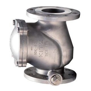 شیر یکطرفه توپی استیل CF8 فلنجدار JIS KITZ، DN50–200 | خرید و قیمت
