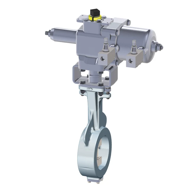 شیر پروانهای استیل CF8 پنوماتیکی KITZ، DN40–300 | خرید و قیمت