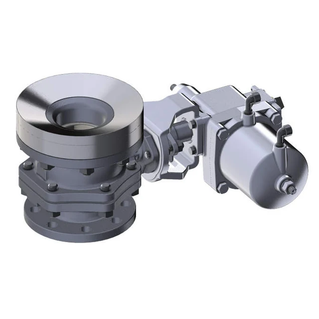 شیر توپی استیل CF8 فلنجدار JIS پنوماتیکی دوطرفه KITZ، DN25–200 | خرید و قیمت