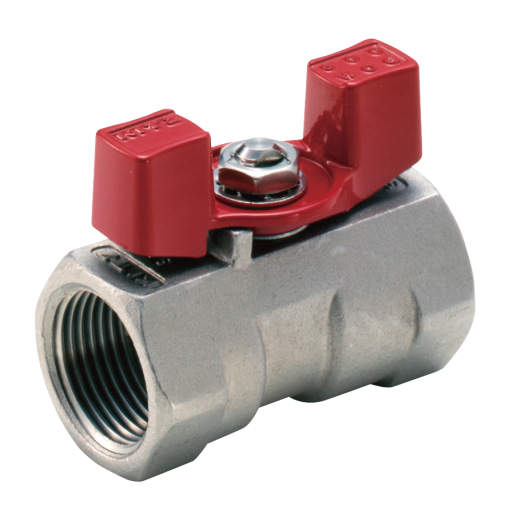 شیر توپی استیل CF8 رزوه‌ای تیپ 600 KITZ، DN8–25 | خرید و قیمت