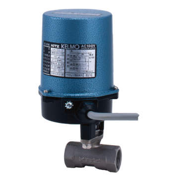 شیر توپی استیل CF8M رزوهای برقی 200V AC KITZ، DN8–25 | خرید و قیمت — تصویر نمونه خانواده KITZ