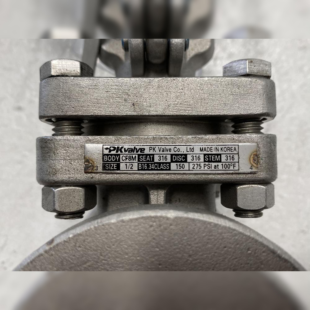 شیرآلات استیل PK کلاس ۱۵۰ بدنه CF8M | خرید و لیست قیمت
